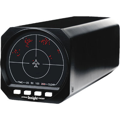 飞机飞行显示器 - STRIKE FINDER®  - Insight Instrument Corp. - LED式 / 气象