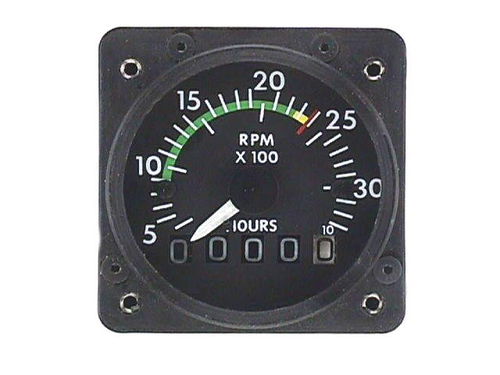 模拟转速表 - D1-112-52 series - Mitchell Aircraft Products, Inc. - TSO