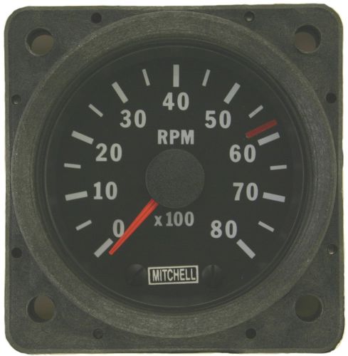 模拟转速表 - D1-211-5021  - Mitchell Aircraft Products, Inc. - TSO