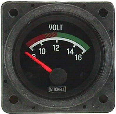 温度仪表 - D1-211-5102, D1-211-5109 - Mitchell Aircraft Products, Inc. - 模拟 / 发动机 / 飞机