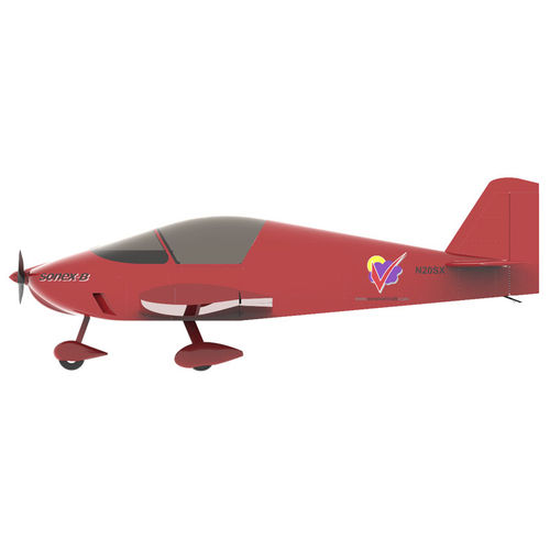 双人超轻型飞机 - SONEX-B - Sonex Aircraft LLC - 四冲程发动机 / 运动 / 单引擎