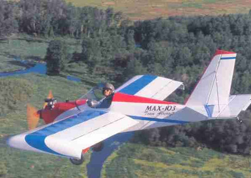 单人ULM - 1030F Max-103 - Team Mini-Max LLC - 二冲程发动机 / 旅游用 / 运动