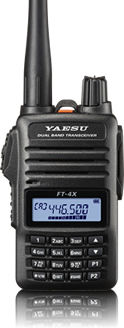 音频面板 - FT-4XR - Yaesu USA