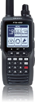 VHF对讲机 - FTA-450L - Yaesu USA - 飞机 / 便携式