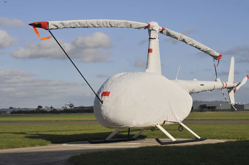 直升机保护罩 - Robinson Helicopter Cover - Air Covers Ltd - 用于玻璃天棚