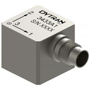 无显示加速度计 - 3433A1 - Dytran Instruments, Inc. - 三轴 / IEPE / mV