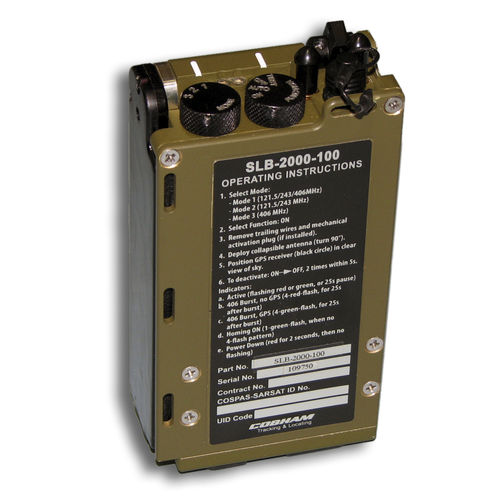 飞机人员定位信标 - SIG-7023-00 - Life Support International, Inc. - 便携式