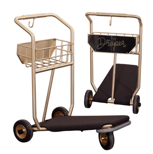 机场航站楼行李车 - EZ Cart 05 - Architectural Brass Co. - 3轮 / 开放式 / 乘客