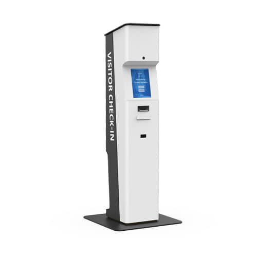 带条形码读取器登机办理终端 - THEMIS - PEDESTAL - Parabit Systems - 带打印机 / 带护照扫描仪 / 落地