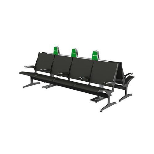 机场充电站 - LINCOLN FREESTANDING SEATBACK - Parabit Systems - 联排座椅 / 手机 / 手提电脑