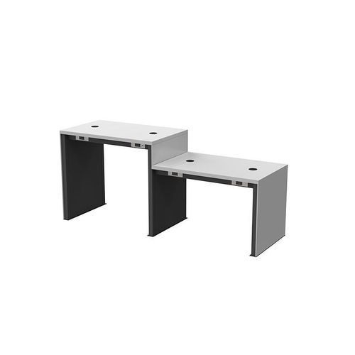 充电桌子 - HUDSON DUAL HEIGHT 4ft, 36"W - Parabit Systems - 机场 / 钢