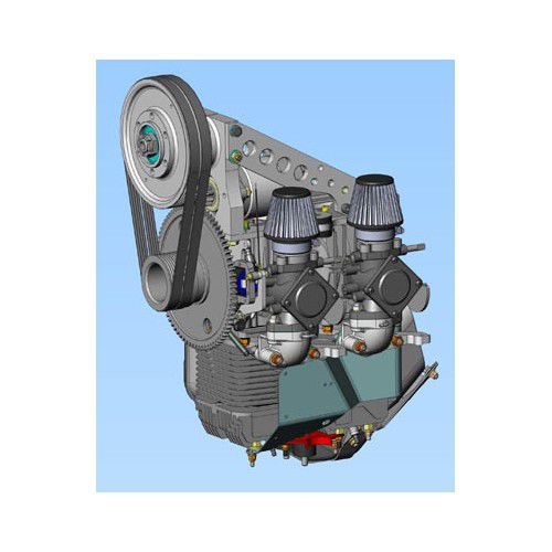 10-50ch活塞发动机 - 2350 C - SOLO® VERTRIEBS- UND ENTWICKLUNGS GMBH - 10 - 50kg / ULM超轻型飞机 / 动力滑翔机用
