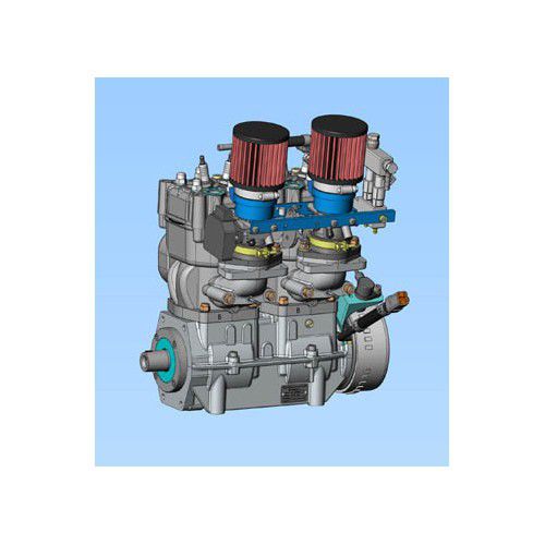 50-100ch活塞发动机 - 2625 02 I - SOLO® VERTRIEBS- UND ENTWICKLUNGS GMBH - 10 - 50kg / ULM超轻型飞机 / 动力滑翔机用