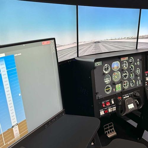 飞机模拟器 - PI235 - Elite Simulation Solutions - 训练 / 用于研究开发 / VFR
