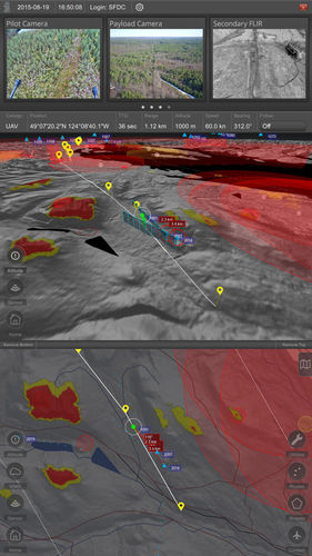 地理定位软件 -  TerraLens Core™ - KONGSBERG GEOSPATIAL - 染色体图谱绘制 / 用于航空工程 / 3D