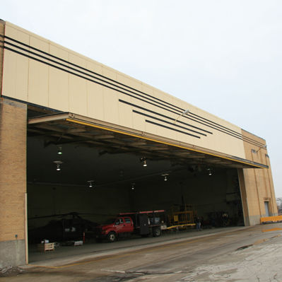 平开机库门 - Canopy   - International Door, Inc