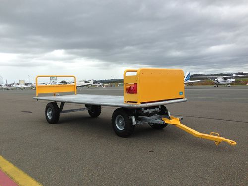 跑道行李车 - Oceania Aviation - 4轮 / 开放式