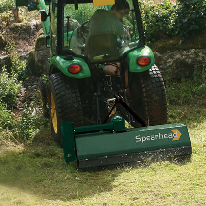 拖拉机悬挂割草机 - SNIPER HD OFFSET series - Spearhead Machinery Ltd - 前端悬挂 / 凿式 / 机场