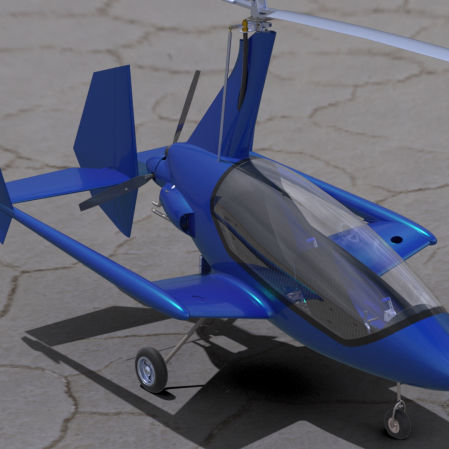 单人旋翼机 - Exodus - Aviomania Aircraft - 串联 / 封闭式驾驶舱