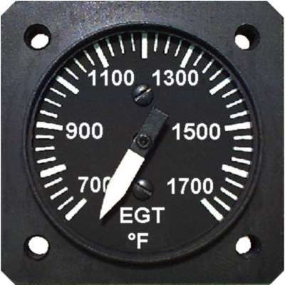 温度仪表 - T12117K1 series - UMA Instruments - 模拟 / 排气 / 飞机