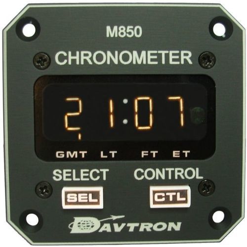 航空时钟 - M850 series - Davtron, Inc. - 电子 / 石英 / 发光