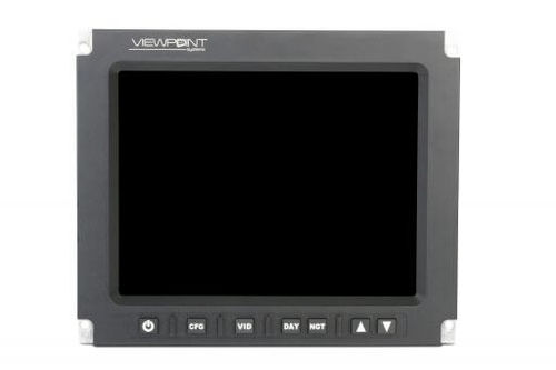 航空电子设备飞机客舱显示屏 - VPT-8-MIL - ViewPoint Systems - 800 x 600 / LED显示屏