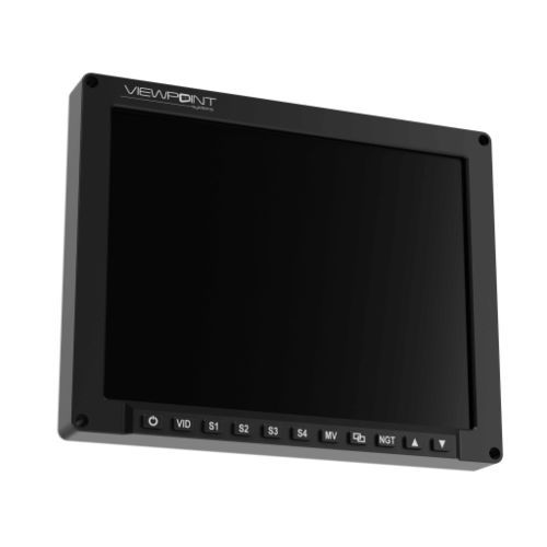 航空电子设备飞机客舱显示屏 - VPT-12-MIL - ViewPoint Systems - 1024 x 768 / LED显示屏