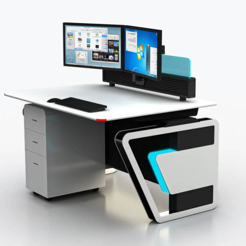 独立型空中交通管制台 - XLAT XE - Pyrotech workspace - 直线型 / 无存储 / 塔台