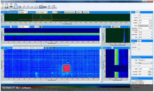 管理软件 - TecView™ UT - TecScan - 数据分析 / 数据采集 / 用于航空工程