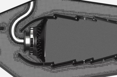 质量软件 - Mosaic Meshing - ANSYS FRANCE SAS - 工艺流程 / 用于航空工程