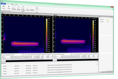 控制软件 - DisplayImg QTvis - EDEVIS GMBH - 监控 / 工艺流程 / 用于航空工程