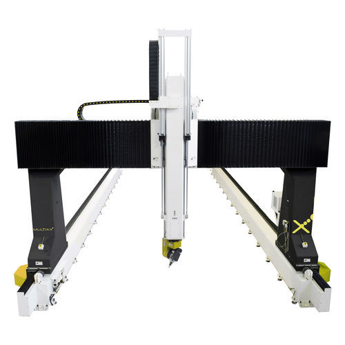 5轴加工中心 - L  - MULTIAX INTERNATIONAL CNC SRL - 6轴 / 旋转主轴 / 用于航空航天业