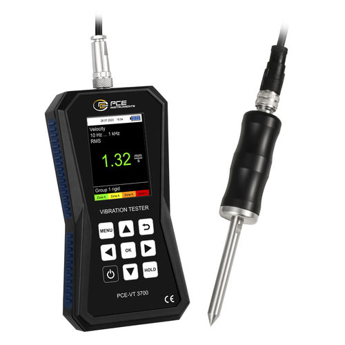 单点测振仪 - PCE-VT 3700S - PCE Deutschland GmbH - 数字 / 用于航空航天业