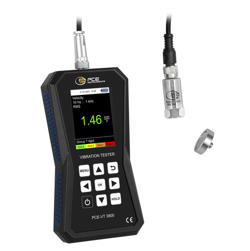 单点测振仪 - PCE-VT 3800 - PCE Deutschland GmbH - 数字 / 用于航空航天业