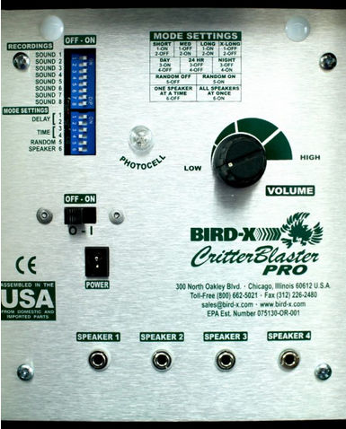声学驱鸟器 - Critter Blaster PRO - BIRD-X - 机场