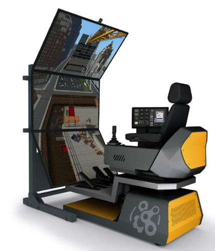 跑道设备模拟器 - Advantage 3 screens - ANTYCIP SIMULATION - 应急处理车 / 训练 / 用于研究开发