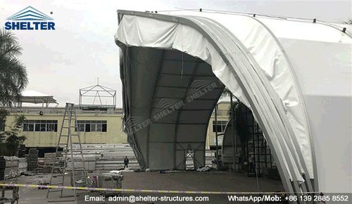 飞机机库 - Clamshell   - Shelter Tent Manufacturing Co., Ltd - 机场