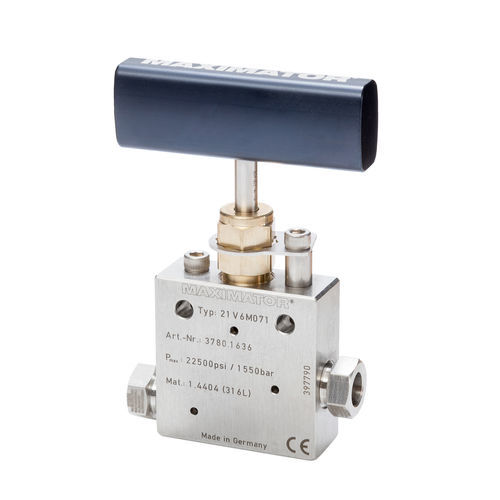 燃料航空阀门 - 21V series - Maximator GmbH - 调节 / 飞机 / 泄压