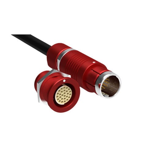 供电电连接器 - Core Series AluLite™ - Fischer Connectors - 数据 / 飞机 / 无人机