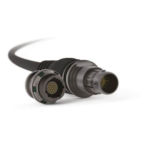 音频视频电连接器 - UltiMate™ Series - Fischer Connectors - 混合 / 供电 / 数据