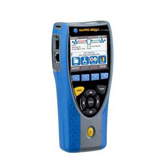 网络测试器 - UNIPRO MGIG1 series - IDEAL INDUSTRIE - 以太网线 / 飞行 / 手持式