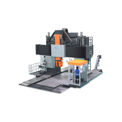 5轴加工中心 - Giant series - KEN ICHI MACHINE CO., LTD - 卧式 / 用于航空航天业 / 移动台式