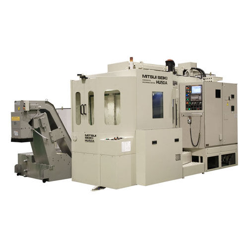 3轴加工中心 - HU50A - MITSUI SEIKI KOGYO CO., LTD - 4轴 / 卧式 / 用于航空航天业