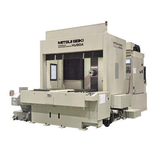 3轴加工中心 - HU80A - MITSUI SEIKI KOGYO CO., LTD - 4轴 / 卧式 / 用于航空航天业