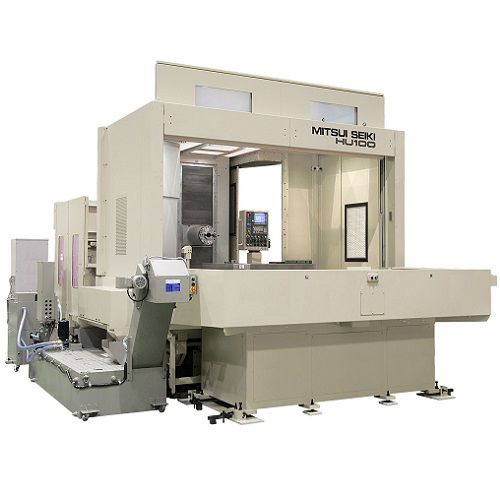 3轴加工中心 - HU100 - MITSUI SEIKI KOGYO CO., LTD - 4轴 / 卧式 / 用于航空航天业
