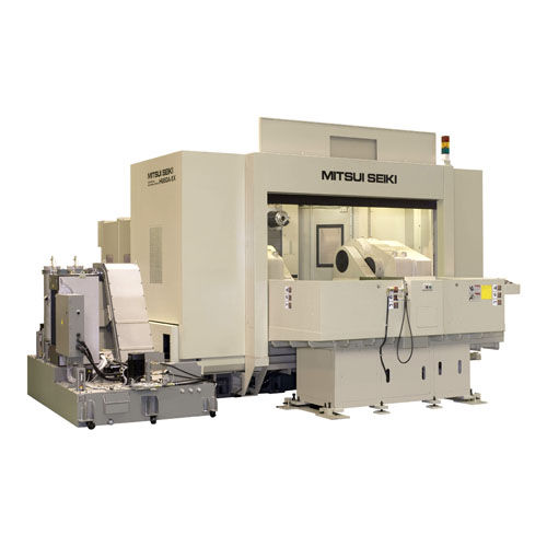 5轴加工中心 - HU80A-5X - MITSUI SEIKI KOGYO CO., LTD - 卧式 / 用于航空航天业