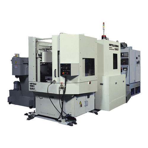5轴加工中心 - HU40-T - MITSUI SEIKI KOGYO CO., LTD - 卧式 / 用于航空航天业 / 移动台式