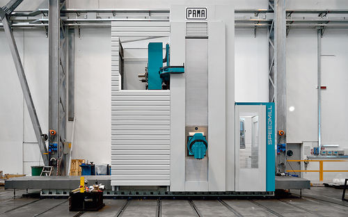 CNC数控铣床 - SPEEDMILL B - PAMA SPA - 卧式 / 用于航空工程 / 4轴