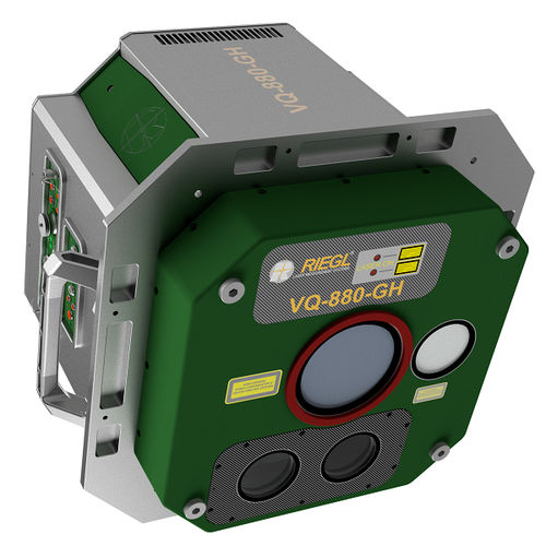 非接触式激光扫描仪 - VQ-880-GH - RIEGL LASER MEASUREMENT SYSTEMS GMBH - 用于航空工程 / 测量 / 空运