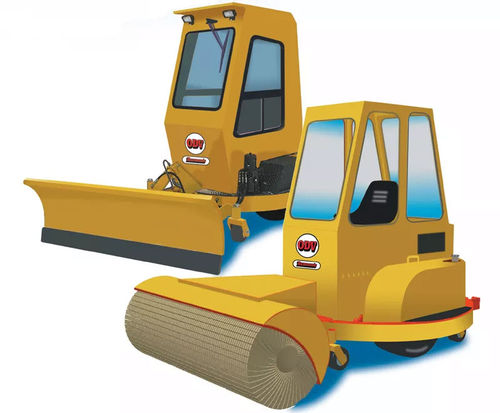 机场跑道铲雪车 - SP Series - Hammonds Technical Services - 倾斜刀板 / 带有扫刷